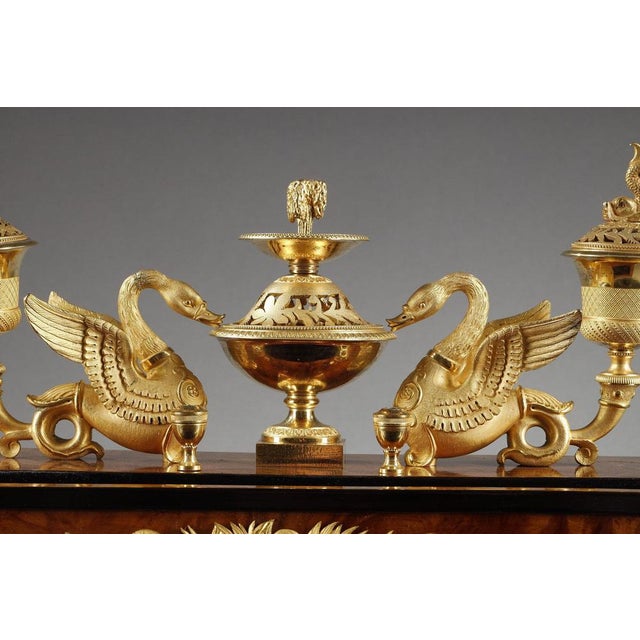 Early 19th Century French Empire Inkwell, 1810 For Sale - Image 5 of 18