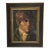 1970s Framed Portrait of Young Man Gentleman Signed Oil on Canvas For Sale