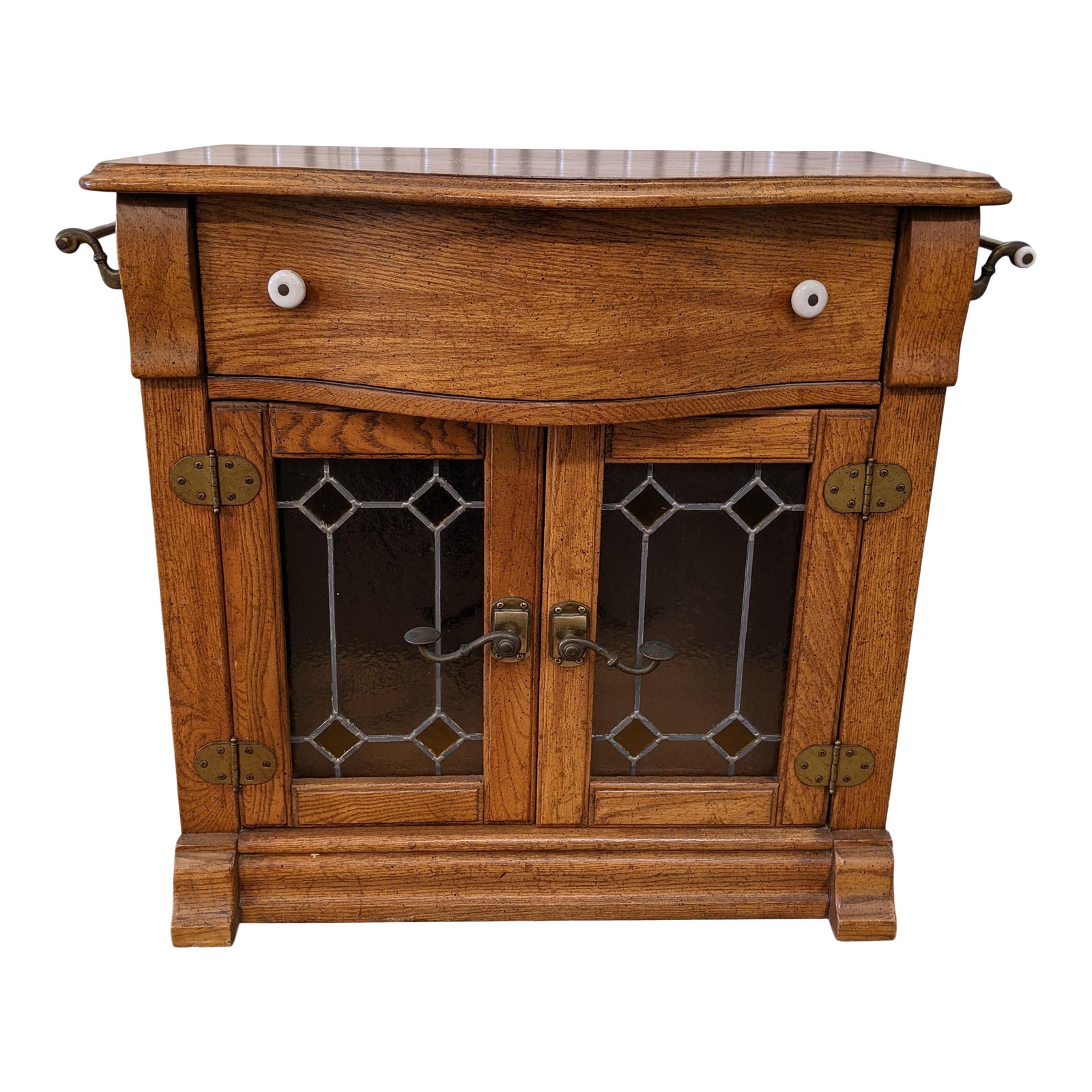 Vintage Pulaski Keepsake Oak Washstand Chairish