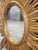 Gold Vintage Giltwood Italian Sunburst Mirror For Sale - Image 8 of 14