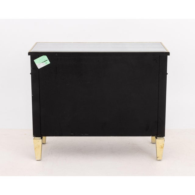 Silver Horchow "Amelie" Mirrored Silvered Wood Dresser For Sale - Image 8 of 8