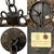 Late 20th Century Monumental Bespoke Hand-Forged Iron Gothic Chandelier With Mica Panels For Sale - Image 11 of 13