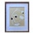 2025 "Orchidea" Abstract Minimalist Botanical Painting on Paper by Artist r.k. Red For Sale