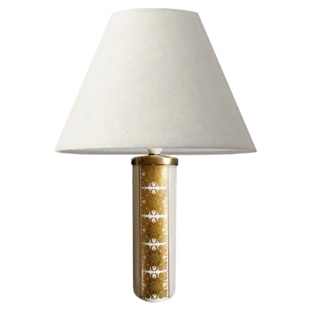 Ceramic Table Lamp by Alboth & Kaiser for Alka Kunst, 1950s For Sale