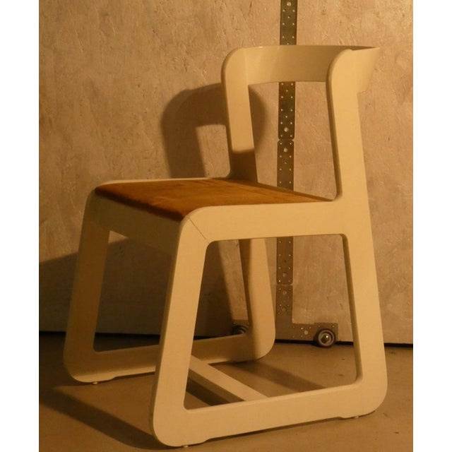1970s Velvet and Wood Chairs by Mario Sabot, Italy, 1970s, Set of 6 For Sale - Image 5 of 18