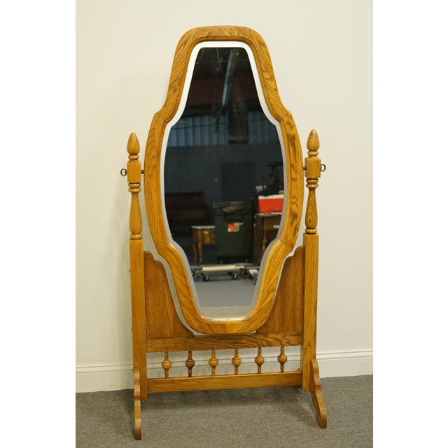 Late 20th Century Rock City Furniture Country Style Floor Mirror Chairish