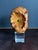Vintage MCM Carved Alabaster Owl on Lucite Stand For Sale - Image 12 of 12