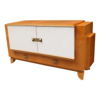 1940s Art Deco Two Door Sideboard For Sale