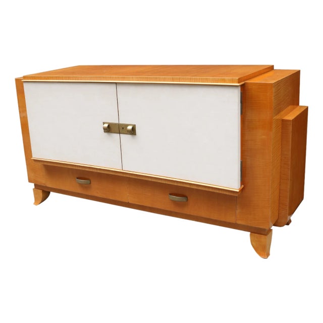 1940s Art Deco Two Door Sideboard For Sale