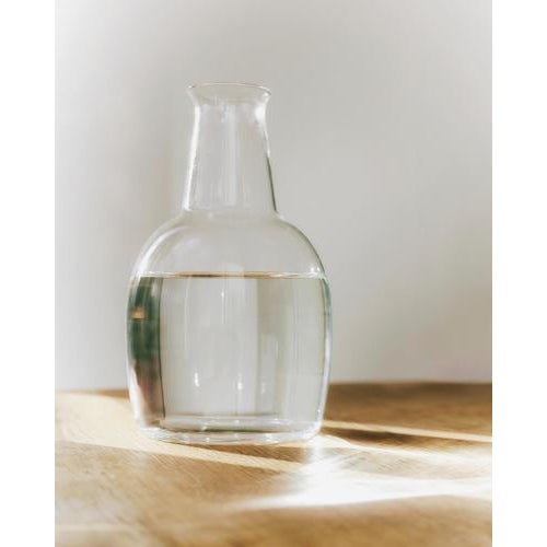 Not Yet Made - Made To Order Mouth-Blown Crystal Glass Carafe and Drinking Glass by Aldo Bakker, Set of 2 For Sale - Image 5 of 13