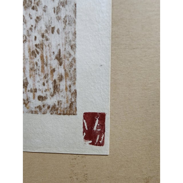 Kiyoshi Saito Signed Stamped Japanese Woodblock Print of