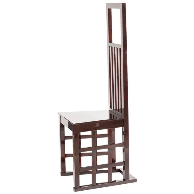 Art Nouveau Viennese Chair by Josef Hoffmann, 1902 For Sale - Image 4 of 10