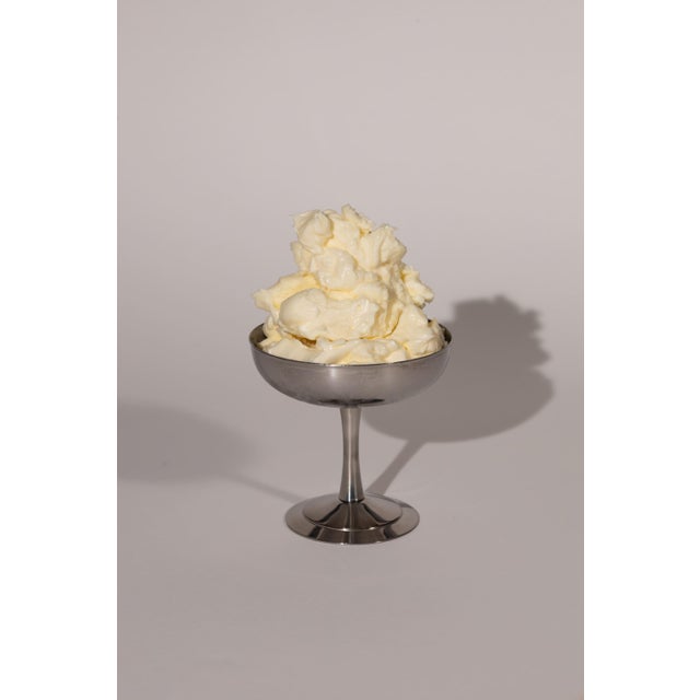 Metal Italian Dessert Coupe Set of Six For Sale - Image 7 of 14