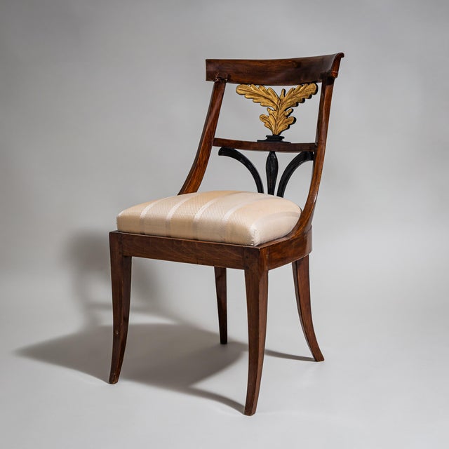 Biedermeier Side Chair, 1840 For Sale - Image 6 of 6