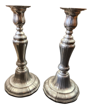 Silver Candlesticks, 1960s, Set of 2