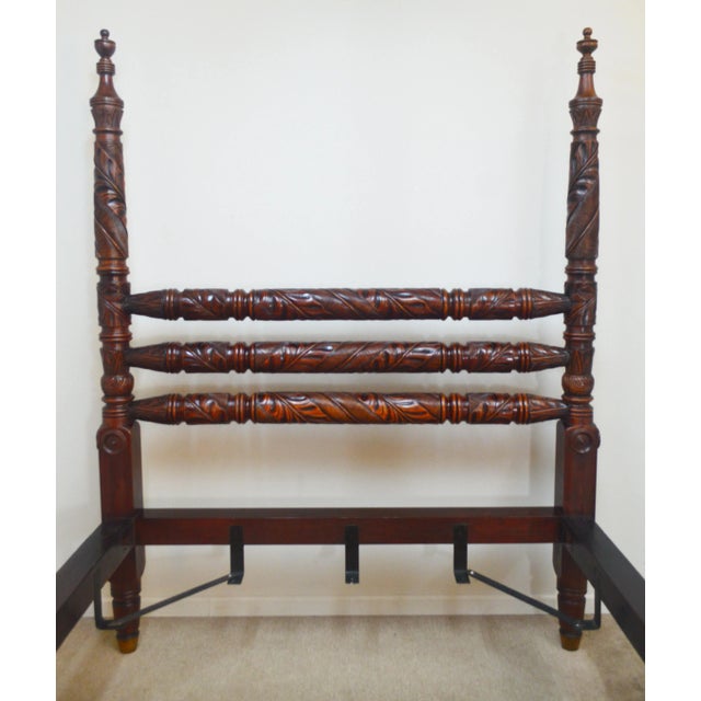 Ralph Lauren Mahogany Queen For Sale - Image 10 of 12