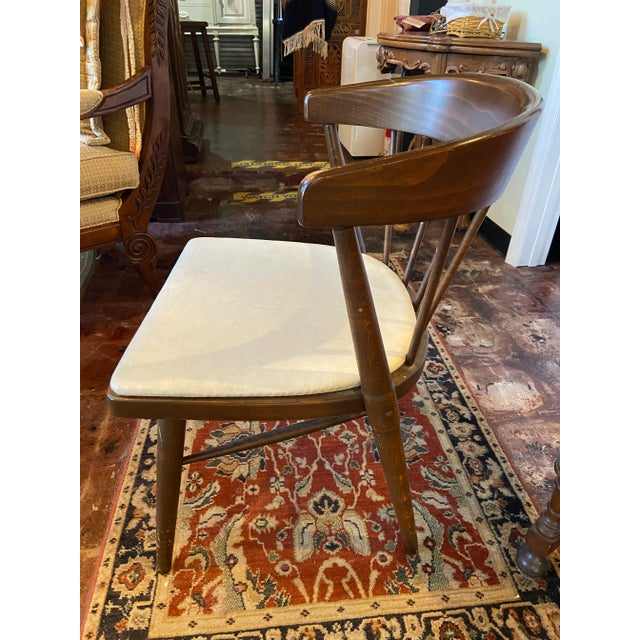 Wood 1920s Vintage Brown Wood Chairs - Set of 2 For Sale - Image 7 of 13