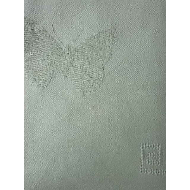 1990s Vintage French Jacquard Tablecloth Designed by Primrose Bordier for Le Jacquard Français For Sale - Image 5 of 10
