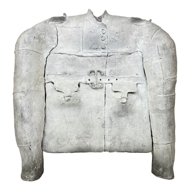 Lothar Fischer, Leather Jacket, 1970, Clay For Sale