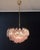 Murano Poliedri Chandelier with Pink Glasses from Carlo Scarpa, 1990s For Sale - Image 15 of 18