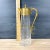 1920s Vintage Greek Key Cut Glass Fancy Claret Jug For Sale In Boston - Image 6 of 10