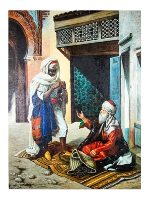 Moroccan Moorish Oil Painting