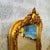French French Style Gold Floor Mirror – 5 Ft Tall Statement Mirror With Ornate Gold Leaf Frame For Sale - Image 3 of 9