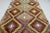Vintage Turkish Kilim Rug- 6′4″ × 8′11″ For Sale - Image 4 of 13