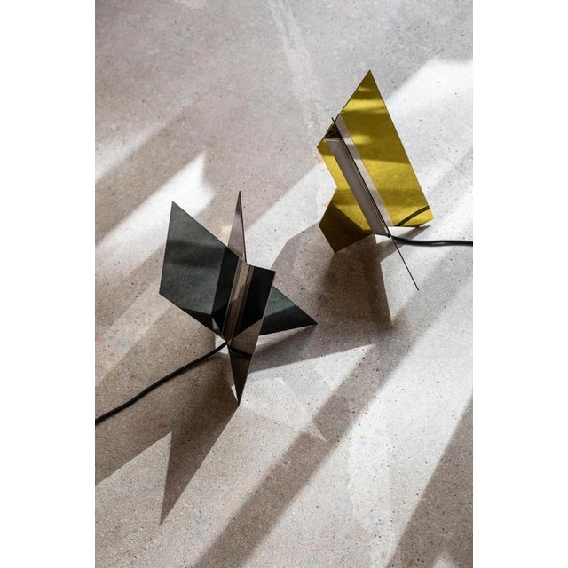 Geometric Flare 02 Table Lamp by Jennifer Midoz For Sale - Image 6 of 10