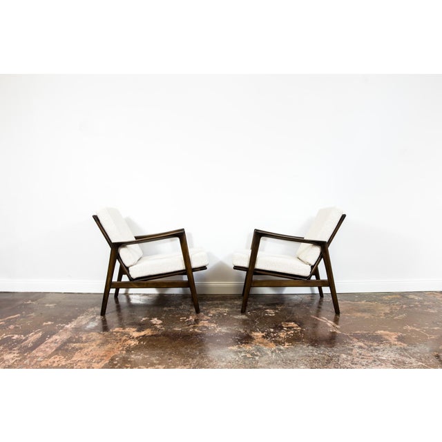 Wood Vintage Armchairs from Swarzędzkie Fabryki Mebli, 1960s, Set of 2 For Sale - Image 7 of 17