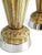 Large Lamps Sage Green & Bronze Painted Plaster New Nickel Silver Hardware - Pair For Sale - Image 11 of 14