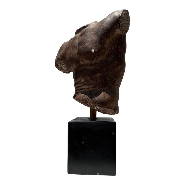 1991 Classical Male Torso Sculpture by Sergey Eylanbekov for Alva Studios For Sale