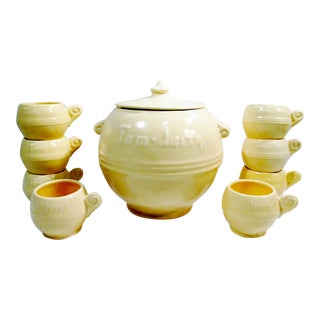 Metlox Poppytrail Tom & Jerry Punch Set - 9 Pieces For Sale