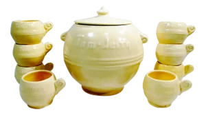 Metlox Poppytrail Tom & Jerry Punch Set - 9 Pieces