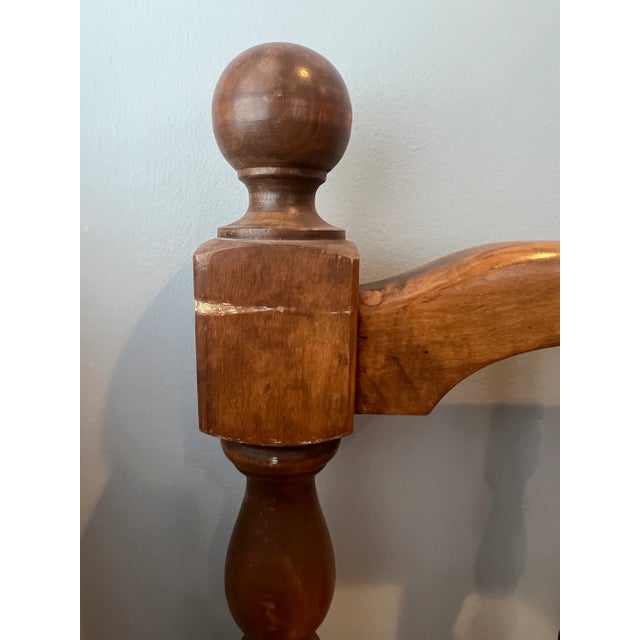 1970s Vintage Traditional Twin Headboard For Sale - Image 9 of 12