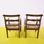 Vintage Wooden Armchairs with Woven Seats, Set of 2 For Sale - Image 12 of 14