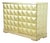 Barbara Barry for Baker Furniture Diamond Silver Leaf Cabinet or Credenza For Sale
