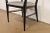 Paul McCobb for Directional Black Lacquered Bow Tie Armchairs or Dining Captain Chairs, Pair For Sale - Image 9 of 14