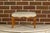 19th Century French Louis XV Style Walnut Footstool with Custom Linen Upholstery For Sale - Image 9 of 12