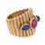 Vintage 2.70 Carat Ruby Sapphire 14k Yellow Gold Ring, Size 6 For Sale - Image 4 of 6