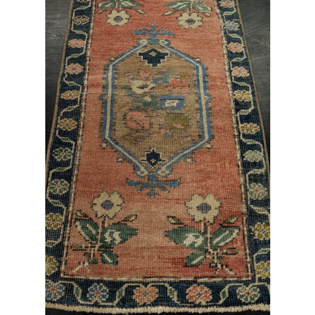 Turkish Mini Rug Oriental Hand Knotted Vintage Rug 1'6" x 2'10" #21226 Explore a curated collection of hallway runners,...