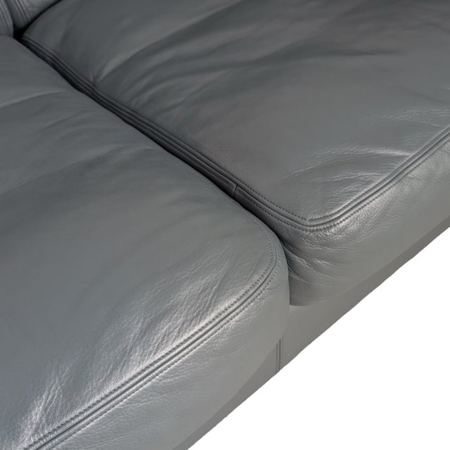 Vintage DS 17 Two-Seater Sofa in Leather from de Sede For Sale - Image 9 of 11