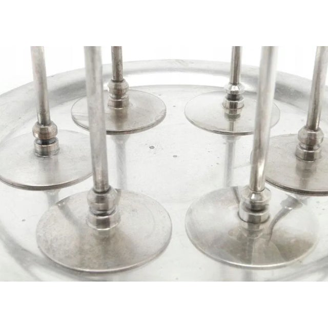 1970s Postmodern Liquor Set from Hefra, Poland, 1970s, Set of 7 For Sale - Image 5 of 7