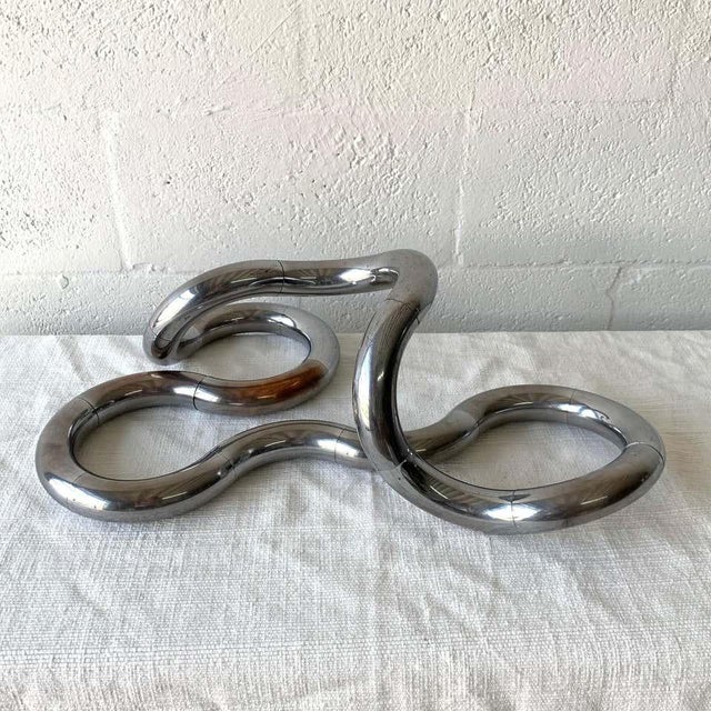 1982 "Tangle" Original Richard X Zawitz Chrome Sculpture Chairish