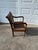 Traditional Vintage Fairfield Armchair Traditional Style Geometric Upholstery Wood Frame For Sale - Image 3 of 12