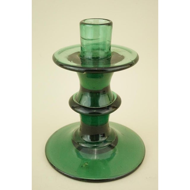 Vintage Glassworks Candleholder by Enrico Taddei, 1940s For Sale - Image 4 of 18