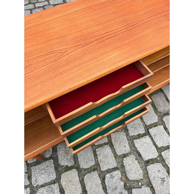 Teak Sideboard by Svend Aage Larsen for Faarup Møbelfabrik For Sale - Image 10 of 11