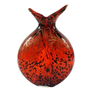 Late 20th Century Decorative Art Glass Vase