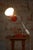 Gold Mid-Century Czech Chrome Table Lamp attributed to J. Hůrka for Napako, 1960s For Sale - Image 8 of 13
