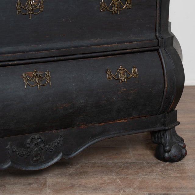 Early 20th Century Swedish Oak Vitrine Display Cabinet Bookcase For Sale - Image 10 of 12